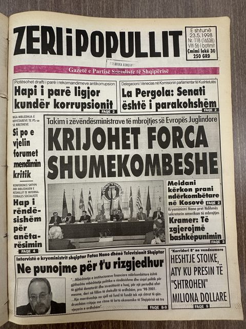Zëri i Popullit 1998-05-23
