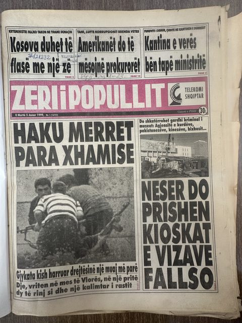 Zëri i Popullit 1999-01-05