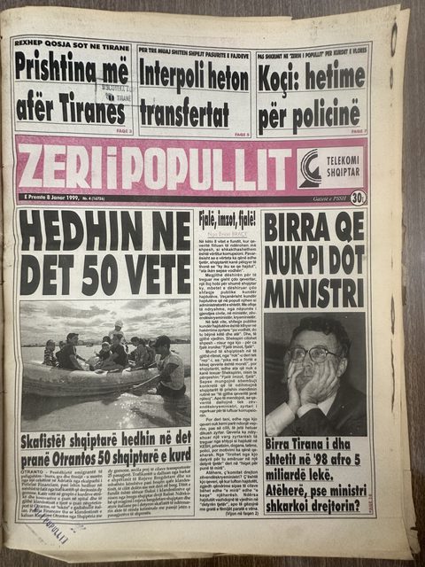 Zëri i Popullit 1999-01-08