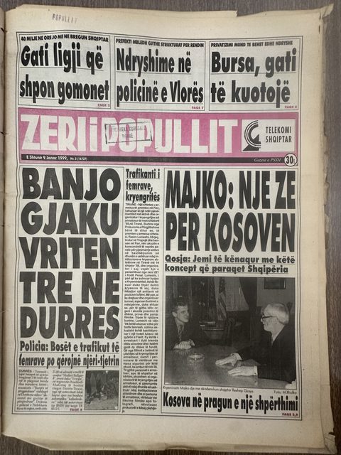 Zëri i Popullit 1999-01-09