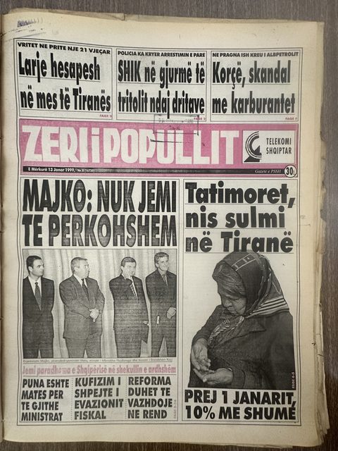 Zëri i Popullit 1999-01-13