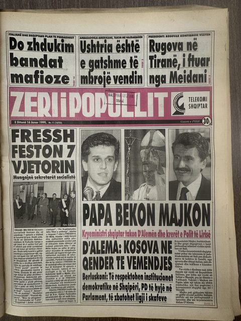 Zëri i Popullit 1999-01-16