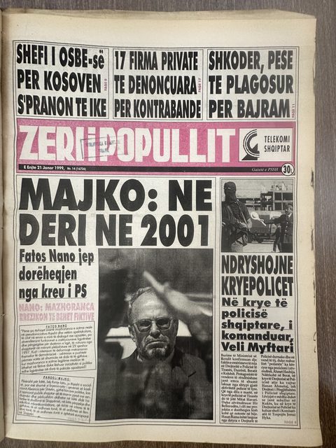 Zëri i Popullit 1999-01-21