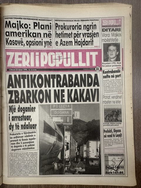 Zëri i Popullit 1999-01-23