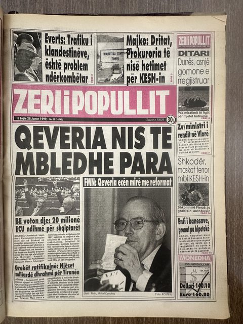 Zëri i Popullit 1999-01-28