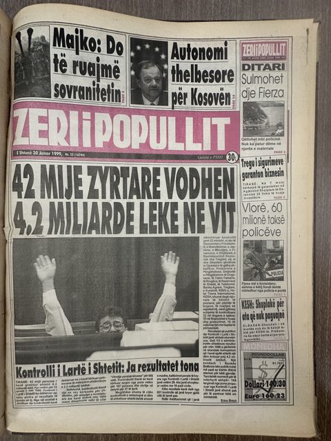 Zëri i Popullit 1999-01-30