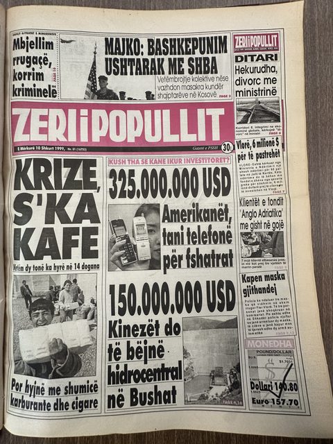 Zëri i Popullit 1999-02-10