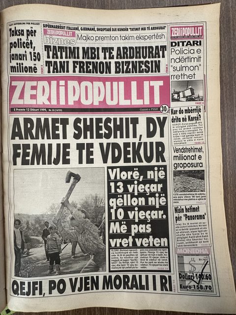 Zëri i Popullit 1999-02-12