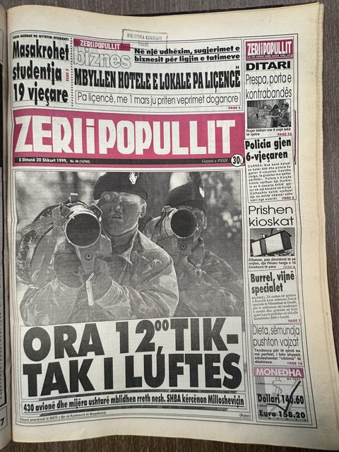 Zëri i Popullit 1999-02-20