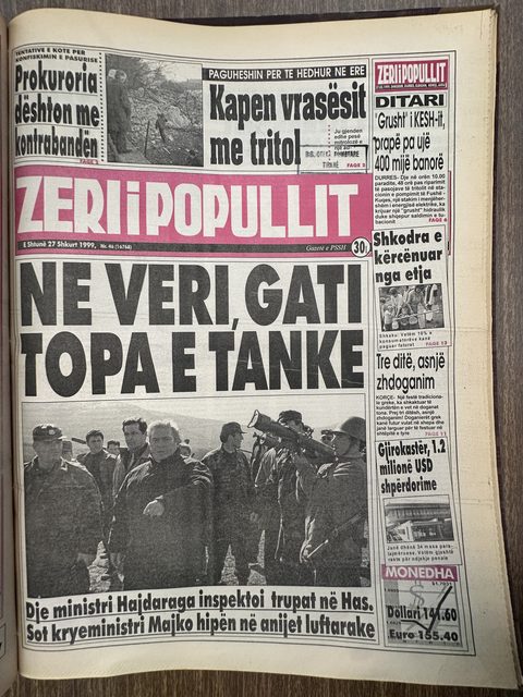 Zëri i Popullit 1999-02-27