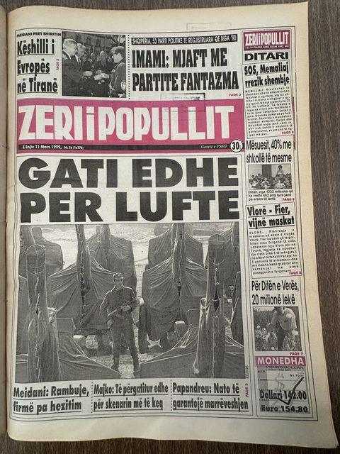 Zëri i Popullit 1999-03-11