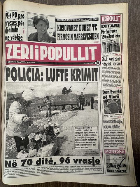 Zëri i Popullit 1999-03-13