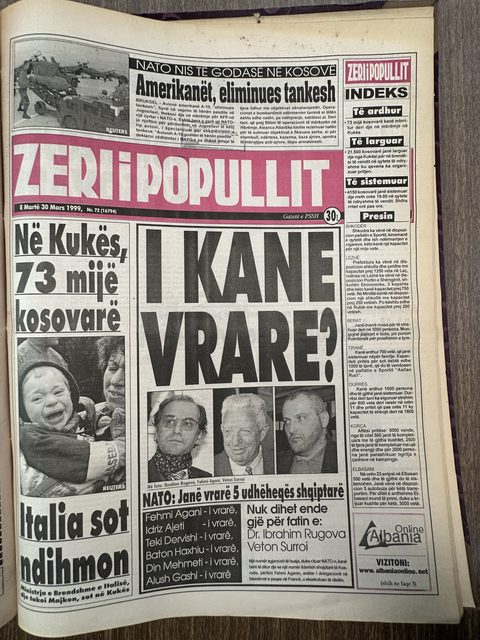 Zëri i Popullit 1999-03-30