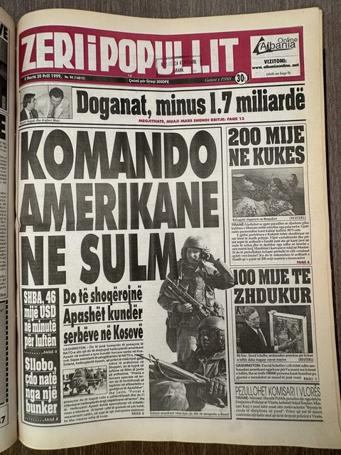 Zëri i Popullit 1999-04-20