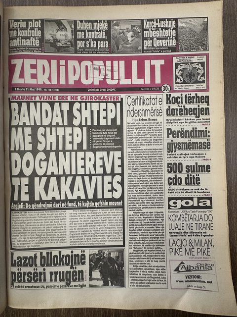 Zëri i Popullit 1999-05-11