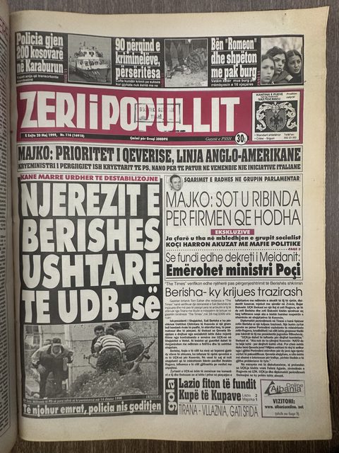 Zëri i Popullit 1999-05-20