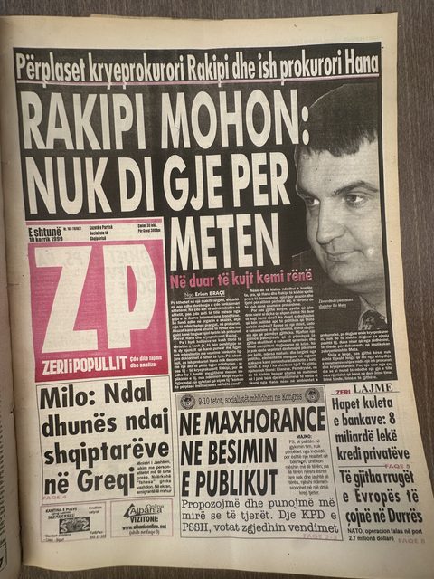 Zëri i Popullit 1999-07-10