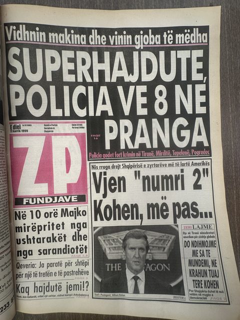 Zëri i Popullit 1999-07-11