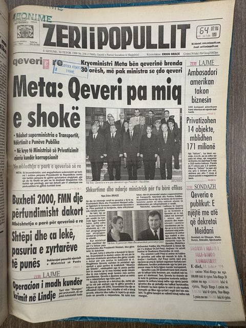 Zëri i Popullit 1999-10-30