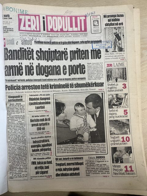 Zëri i Popullit 2000-01-25