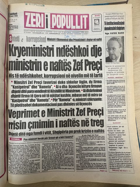 Zëri i Popullit 2000-01-12