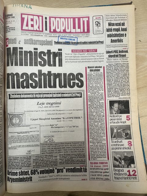 Zëri i Popullit 2000-01-15