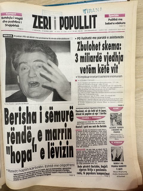 Zëri i Popullit 2000-07-19
