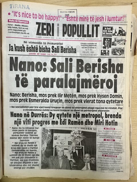 Zëri i Popullit 2000-09-05