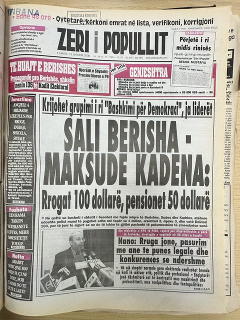 Zëri i Popullit 2000-09-12
