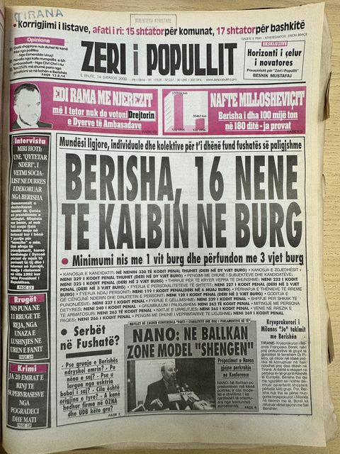 Zëri i Popullit 2000-09-14