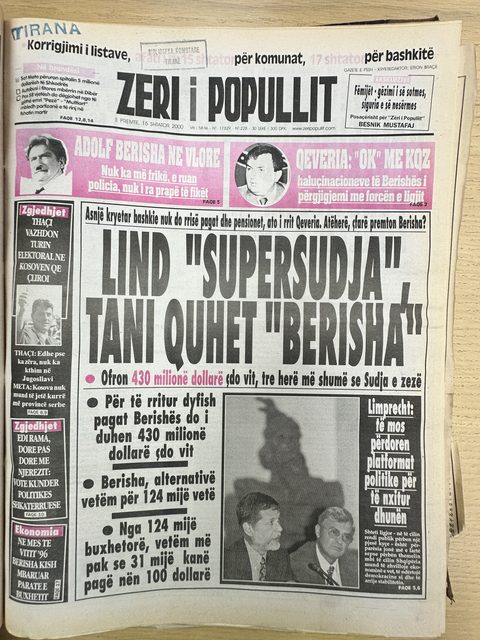 Zëri i Popullit 2000-09-15