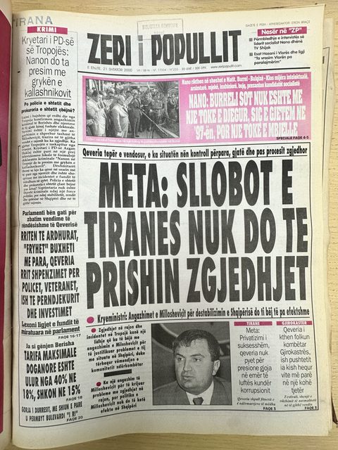 Zëri i Popullit 2000-09-21