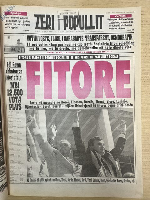 Zëri i Popullit 2000-10-02