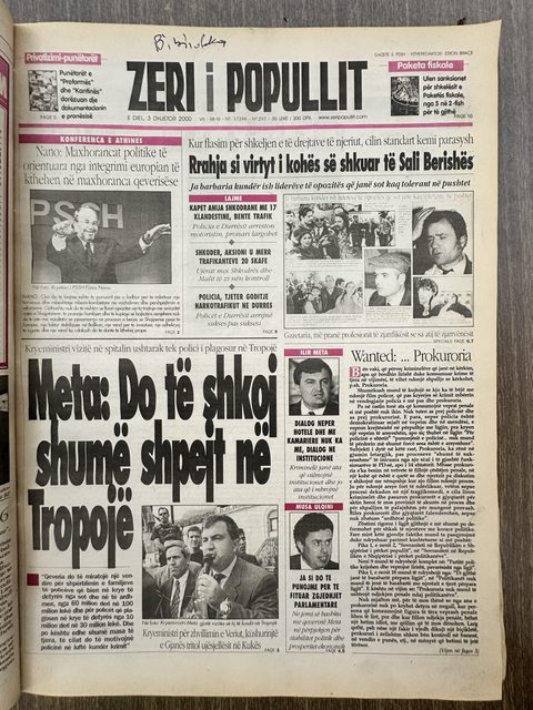 Zëri i Popullit 2000-12-03
