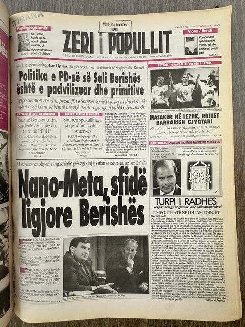 Zëri i Popullit 2000-12-10